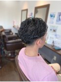 ツーブロパーマ