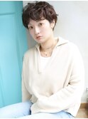 天神【BIRTH】大人パーマ×束感ショート