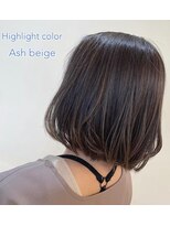 ヘアメイク バレッタ(HAIRMAKE VALETTA) ハイライトカラー　アッシュベージュ