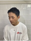メンズショート外国人風