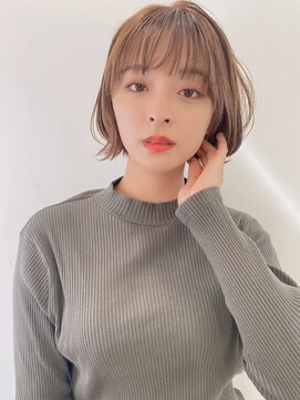 ディレクト 新宿(Direct) シースルーバング×ミニボブ☆