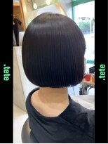 テテ(.tete)&nbsp;お客様スタイル【オカッパオーバル】