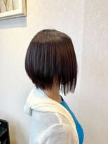 ビーワールド(B WORLD)&nbsp;大人前下がりショート【デザインカラー/髪質改善/ショート】