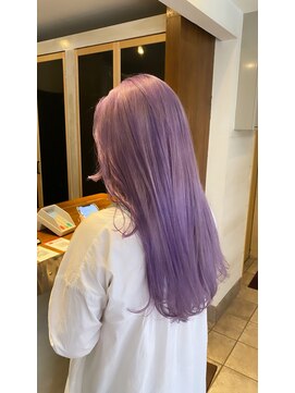 遊人 レン(REN) ホワイトラベンダー_ディープパープル