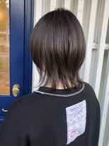 ヘアーサロン ビー(hair salon b.)&nbsp;マッシュウルフ　レイヤー　マッシュルームカット　ウルフカット