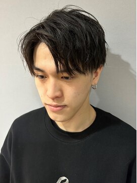 エクシア 西梅田店(EXCIA) 手ぐしで決まる【爽やかツーブロックスタイル】