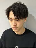 手ぐしで決まる【爽やかツーブロックスタイル】