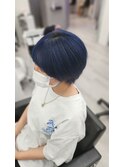 メンテナンスカラー ブルー