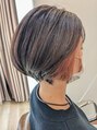 ヘアアンドアイラッシュ ココアンジェ くりえいと宗像店(Coco Ange) 収まりの良いショートボブスタイル