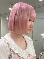 ベレーザ 渋谷(BELEZA)&nbsp;5753ミルクティーアッシュハイトーンカラー韓国タンバルモリボブ