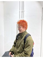 ミュー(Mu)&nbsp;スパイキーショート×オレンジカラー