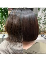 コレットヘアー ザモリオカ(Colette HAIR the MORIOKA) 酸性ストレート/ビフォアアフター