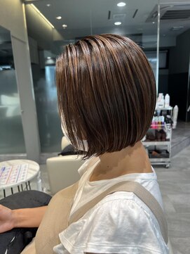 ステラバイケンジ(STELLA by KENJE) 姫カットカールセミディシアーカラー