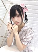 Stella!の西野萌夏ちゃん くらげヘアしました♪