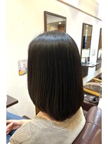 ヘアー グリーン(hair green) 縮毛矯正ストレート40代50代