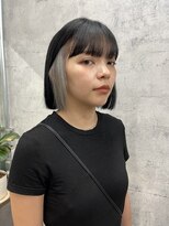 リミットバイアフィナー 大宮店(limit by Afinar)&nbsp;ぱたっとボブ×シルバーインナーカラー