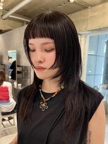 ダブ アオヤマ(DaB AOYAMA)&nbsp;姫カット顔まわりカットレイヤーカットウルフカット