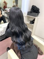 シーズン 大阪(SEASON)&nbsp;【エクステ】ブルーブラック/インナーカラー/エクステ専門店大阪
