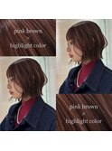 pink brown
