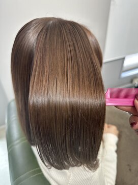 ヘアーアンドビューティーザ エフ(Hair Beauty the F) ＊艶髪_髪質改善カラー_ナチュラルブラウン_m176