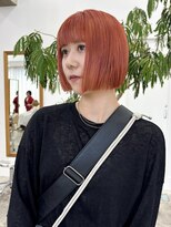 エイミー(amy.) ハイトーン×ブラッドオレンジカラー【山口担当】