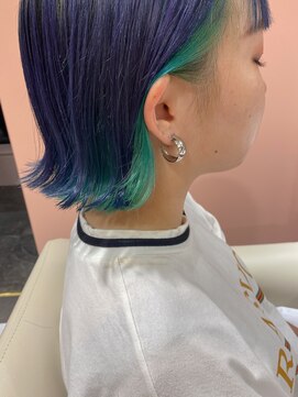 シェリエ(Cherie) イヤリングカラー/グリーンカラー/ブルーカラー