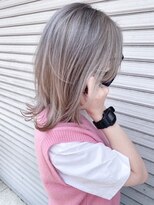 アース 川口店(HAIR&MAKE EARTH)&nbsp;ブリーチ＆デザインカラー