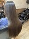 ビーダッシュヘアー2023(B' hair 2023)の写真/[*学生限定*ストレートパーマ￥9280]まっすぐ過ぎない、理想のナチュラルなストレートヘアへ。