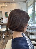 美髪ケア*髪質改善*切りっぱなしボブ*美髪ケア