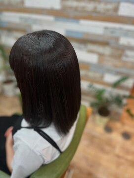 ハウオリ ヘアーワークス(Hauoli hair works) 酸熱×ウルティア、髪質改善修復トリートメント
