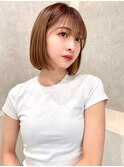 レイヤー/ネビージュ/韓国ヘア/イメチェン/縮毛矯正/中野/