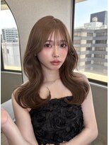 ボタン ハカタ(VOTAN hakata) ベージュ/ミディアム/ミディアムレイヤー/ブリーチなし