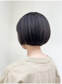 ちょこっとハイライト♪丸みミニボブ