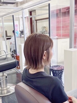 サウンドヘアデザイン(sound hair design) ハイライトカラーのボブ☆