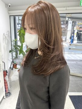 シック(CHIC) レイヤーカット/顔まわりレイヤー/ニュアンスカラー/艶カラー