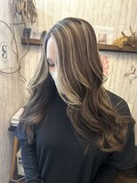 ヘアーアジール(hair agir)&nbsp;ギャルすぎない！海外風ハイライト