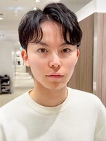 ヨリ サッポロ 札幌大通(yori SAPPORO) ニュアンスパーマ/センターパート/韓国マッシュ/ダークアッシュ