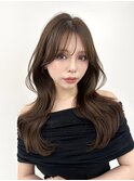 韓国ヘア/韓国スタイル/縮毛矯正/髪質改善/レイヤーカット