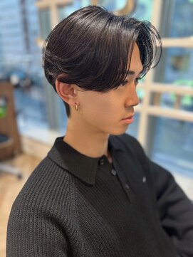 ファースト 仙台店(first) 仙台/men's/センターパート/髪質改善/曲がる縮毛矯正