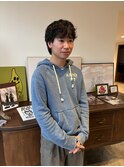 メンズパーマくるくるパーマ