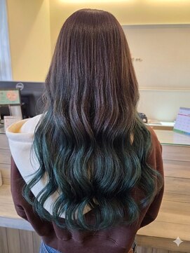 ヘアーサロン リン(hair salon Rin) 裾カラー