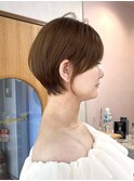 【number さえ】丸みが可愛いショートボブ