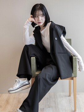 スリーランド(THREELAND) 【25.ショートボブ♪】ブリーチ・髪質改善・酸性ストレートも◎