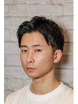 グレイスフルバーバー 新宿パークタワー店&nbsp;新宿ビジネスマン◎黒髪ナチュラルツーブロック