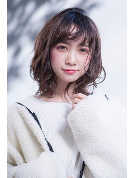 エイミー(Aimee) Aimee 外ハネボブ×ナチュラルブラウン