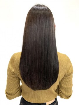 ヘアーアンドスパ フェリーチェ ミチ 野田屋町店(HAIR&SPA felice MICHI) 【feliceMICHI佐藤夏美】オリーブベージュカラー&エモシオ