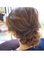 トランクヘアデザイン(TRUNK Hair Design) 【TRUNK Hair Design 西本】結婚式ヘアアレンジ