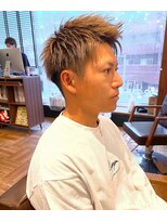 アイリーヘアデザイン(IRIE HAIR DESIGN) 【IRIE HAIR赤坂】ワイルドアップバング×ツーブロック