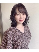 ハナ ビューティーヘアー(hana.) パープルかおるツヤカラー☆