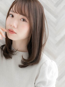 ローマ ギンザ(ROMA Ginza) 【ROMA銀座】20代30代40代/大人可愛いミストバング/セミロング